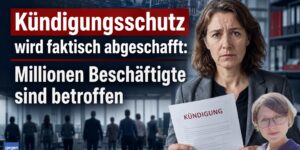 Kündigungsschutz wird faktisch abgeschafft: Millionen Beschäftigte sind betroffen