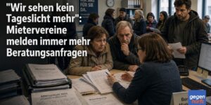 "Wir sehen kein Tageslicht mehr": Mietervereine melden immer mehr Beratungsanfragen
