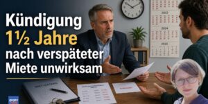 Über 1,5 Jahre keine Miete gezahlt, dennoch Kündigung unwirksam
