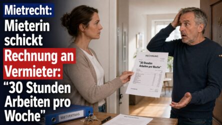 Beitragsbild von: Mietrecht: Mieterin schickt Rechnung an Vermieter: "30 Stunden Arbeiten pro Woche"