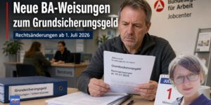 Jetzt ist es soweit: Neue BA Weisungen zum Grundsicherungsgeld