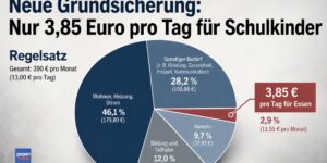 Neue Grundsicherung: Nur 3,85 Euro pro Tag für Schulkinder