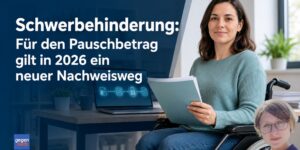 Schwerbehinderung: Für den Pauschbetrag gilt seit 2026 ein neuer Nachweisweg