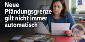 Schulden: Neue Pfändungsgrenze gilt nicht immer automatisch