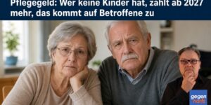 Pflegegeld: Wer keine Kinder hat, zahlt ab 2027 mehr, das kommt auf Betroffene zu