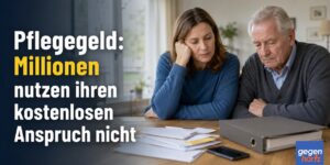 Pflegegeld: Millionen nutzen ihren kostenlosen Anspruch nicht