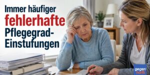 Immer häufiger fehlerhafte Pflegegrad-Einstufungen