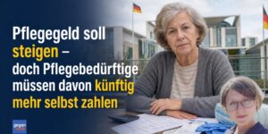 Pflegegeld soll steigen – doch Pflegebedürftige müssen davon künftig mehr selbst zahlen
