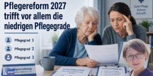 Pflegerefom 2027 trifft vor allem die niedrigen Pflegegrade