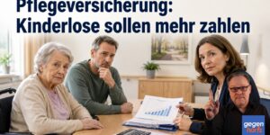 Pflegeversicherung: Kinderlose sollen mehr zahlen