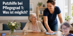 Putzhilfe bei Pflegegrad 1: Was ist möglich?
