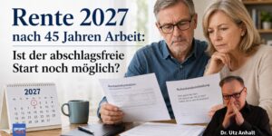 Aktuell: Rente nach 45 Jahren: Ist die abschlagsfreie Rente 2027 noch möglich?