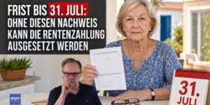 Frist bis 31. Juli für Rentner im Ausland: Ohne Nachweis kann die Rente gestoppt werden