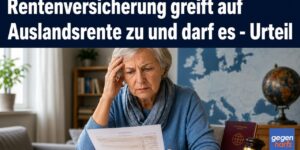 Rentenversicherung greift auf Auslandsrente zu und darf es sogar - Urteil