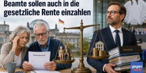 Rente: Beamte sollen auch in die gesetzliche Rente einzahlen