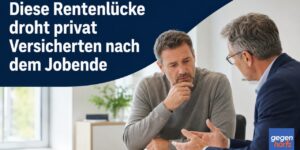 Rente: Diese Rentenlücke droht privat Versicherten nach dem Jobende