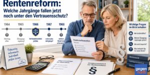 Rentenreform: Welche Jahrgänge fallen jetzt noch unter den Vertrauensschutz?