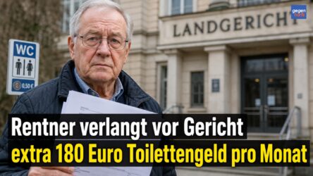 Beitragsbild von: Rentner verlangt vor Gericht extra 180 Euro Toilettengeld jeden Monat