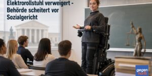 Schwerbehinderung: Anspruch auf Elektrorollstuhl als Eingliederungshilfe durchgesetzt
