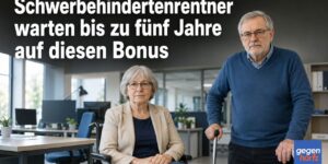 Schwerbehindertenrentner warten bis zu fünf Jahre auf diesen Bonus