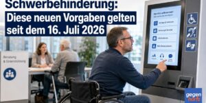Schwerbehinderung: Diese neuen Vorgaben gelten seit dem 16. Juli 2026