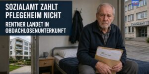 Trotz Pflegegrad 3: Sozialamt zahlt das Pflegeheim nicht - Rentner musste ins Obdachlosenheim