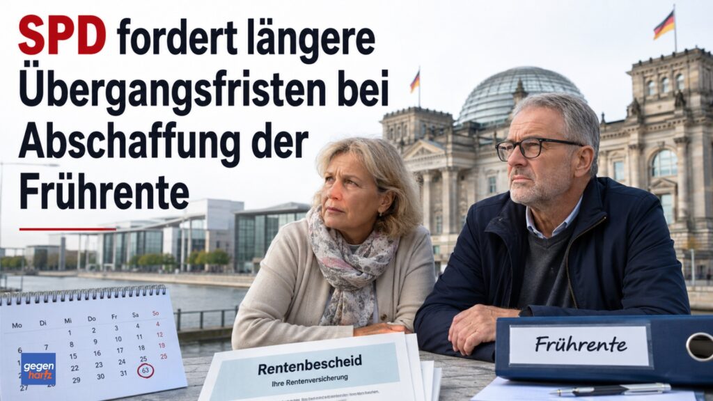 Beitragsbild von: SPD fordert längere Übergangsfristen bei Abschaffung der Frührente