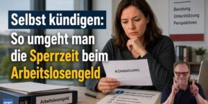 Selbst kündigen: So umgeht man die Sperrzeit beim Arbeitslosengeld