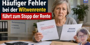 Häufiger Irrtum bei der Witwenrente führt zum Stopp der Hinterbliebenenrente