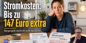 Strom: Bürgergeld-Bezieher müssen bis zu 147 Euro zusätzlich zahlen