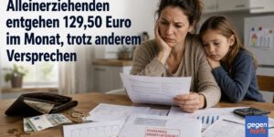 Unterhaltsvorschuss: Alleinerziehenden entgehen 129,50 Euro im Monat, trotz anderem Versprechen