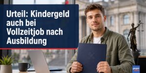 Kindergeld auch bei Vollzeitjob nach Ausbildung