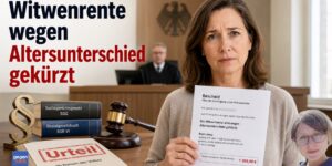 Witwenrente darf bei Altersunterschied deutlich gekürzt werden