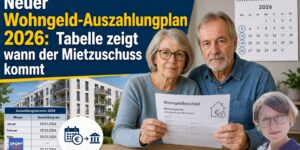 Neuer Wohngeld-Auszahlungplan 2026: Tabelle zeigt wann der Mietzuschuss kommt