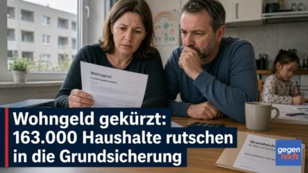 Beitragsbild von: Wohngeld gekürzt: 163.000 Haushalte rutschen in die Grundsicherung