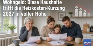 Wohngeld: Diese Haushalte trifft die Heizkosten-Kürzung 2027 in voller Höhe