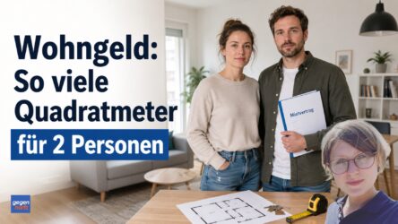 Beitragsbild von: Wohngeld: So viele Quadratmeter darf eine zwei Personen-Wohnung haben