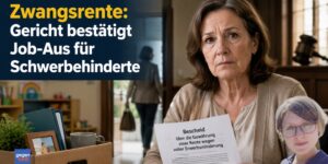 Schwerbehinderte muss Job-Ende hinnehmen - Gericht bestätigt zwangsweise Rente
