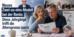 Zwei-zu-eins-Modell bei der Rente: Diese Jahrgänge trifft die Altersgrenze zuerst