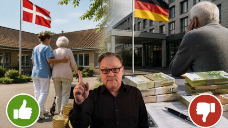 Beitragsbild von: Pflegeheim: In Dänemark ist die Pflege gratis – in Deutschland muss man 3.364 Euro pro Monat zahlen