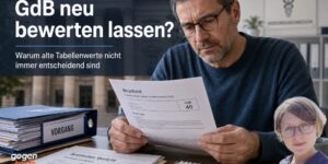 Neubewertung beim Grad der Behinderung nach neuer Verordnung