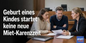 Grundsicherung: Geburt eines Kindes startet keine neue Miet-Karenzzeit beim Jobcenter