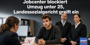 Jobcenter blockiert Umzug unter 25, Landessozialgericht greift ein