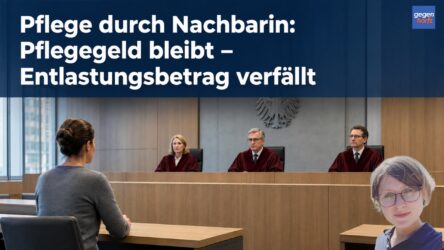 Beitragsbild von: BSG-Urteil: Pflege durch die Nachbarin - Pflegegeld bleibt der Entlastungsbetrag entfällt aber dadurch