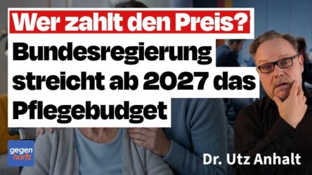 Beitragsbild von: Pflegegeld: Bundesregierung streicht ab 1. Januar 2027 das Pflegebudget - Wer den Preis dafür zahlen muss