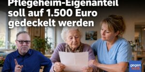 Pflegeheim-Eigenanteil soll auf 1.500 Euro gesenkt werden