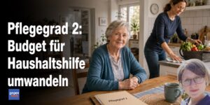 Pflegegrad 2: Budget für eine Haushaltshilfe umwandeln