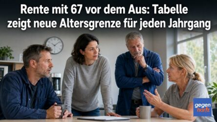 Beitragsbild von: Rente mit 67 vor dem Aus: Diese Tabelle zeigt neue Altersgrenze für alle Jahrgänge