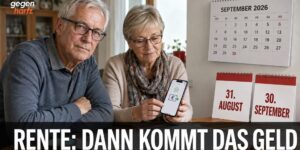 Rentenzahlung im September 2026: Dann wird die Rente überwiesen – mit einer Besonderheit
