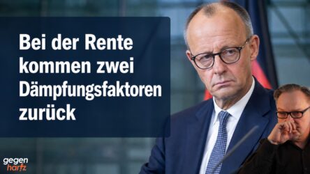 Beitragsbild von: Bei der Rente kehren jetzt zwei Dämpfungsfaktoren wieder zurück